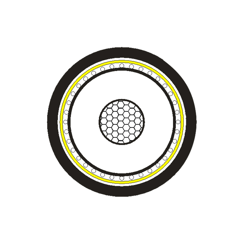 کابل برق عایق XLPE برای ولتاژ نامی 3.6/6kV -26/35kV