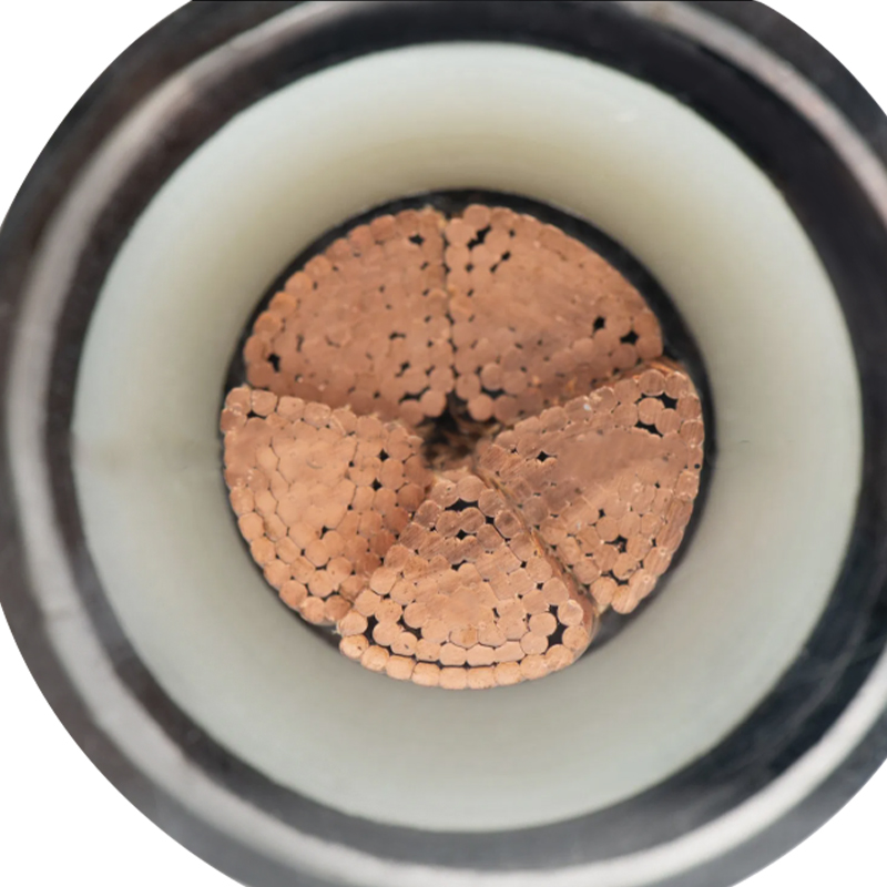 غلاف آلومینیومی موجدار کابل عایق XLPE برای ولتاژ نامی 290/500 کیلو ولت