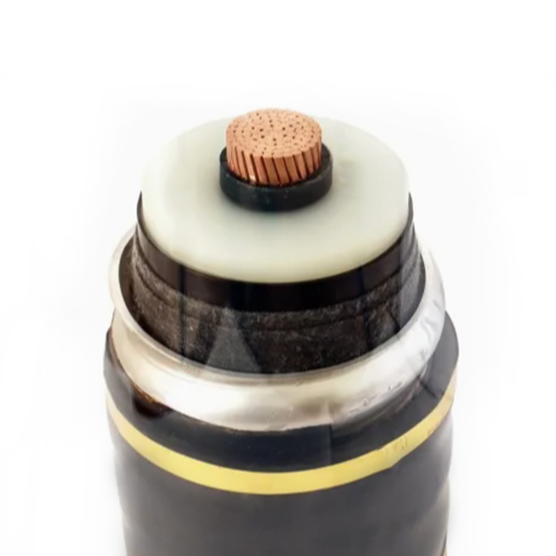 غلاف آلومینیومی موجدار کابل عایق XLPE برای ولتاژ نامی 290/500 کیلو ولت