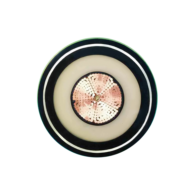 غلاف آلومینیومی موجدار کابل عایق XLPE برای ولتاژ نامی 290/500 کیلو ولت