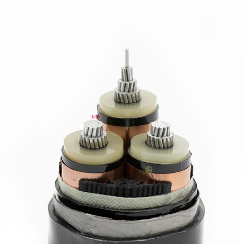 کابل برق عایق XLPE برای ولتاژ نامی 3.6/6kV -26/35kV