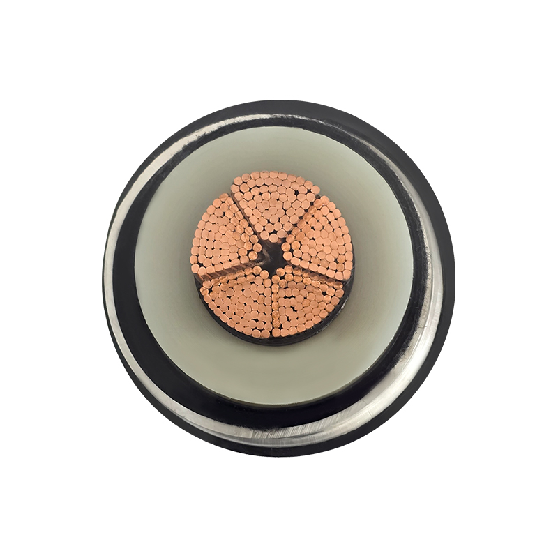 غلاف آلومینیومی موجدار کابل عایق XLPE برای ولتاژ نامی 290/500 کیلو ولت